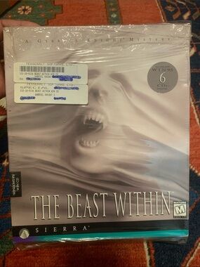 Vintage Serra The Beast Within PC Game - Purple & Teal Accents